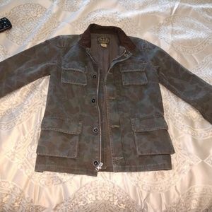 True religion military jacket